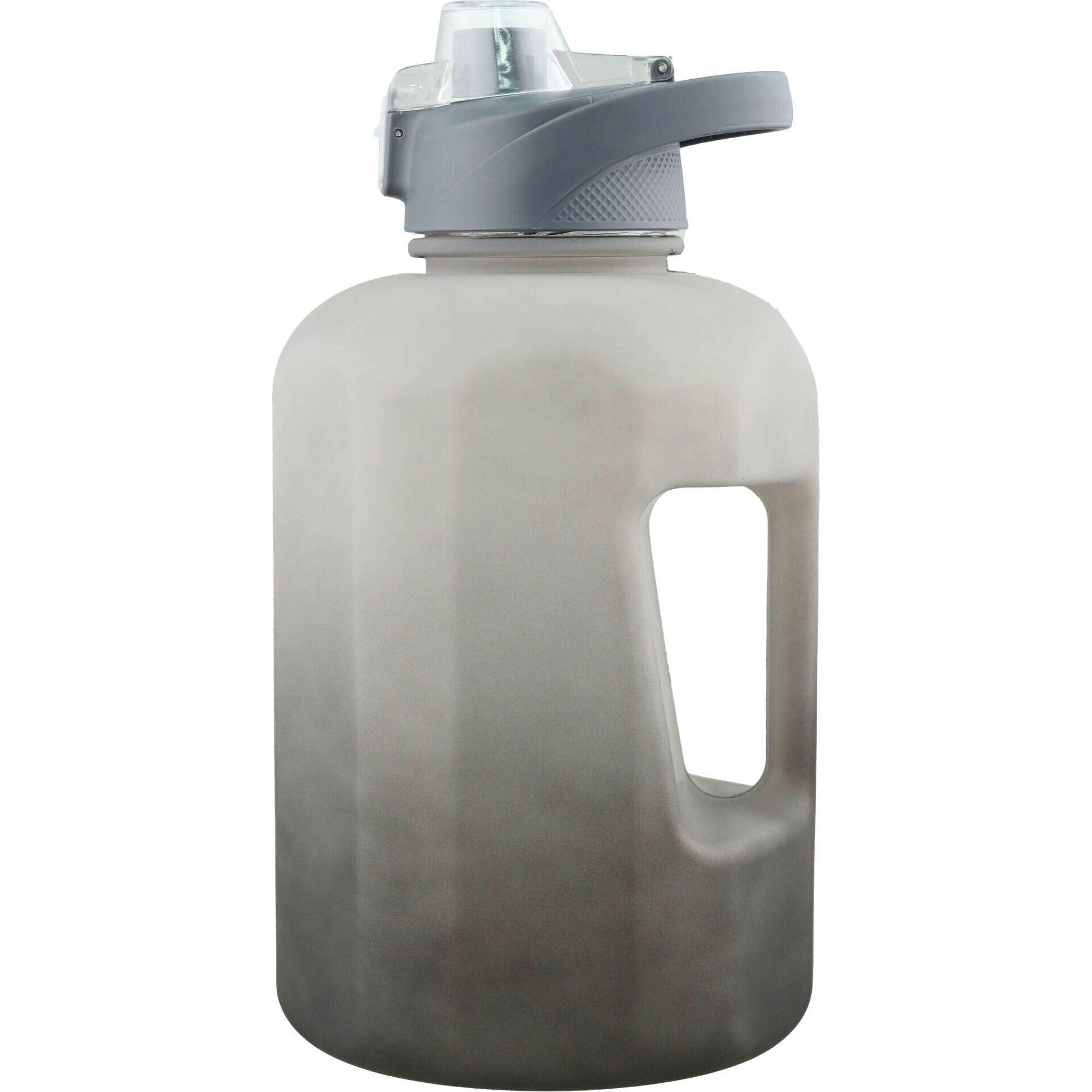 Garrafa Pl&aacute;stico Cinza e Preto 2,5L Colors