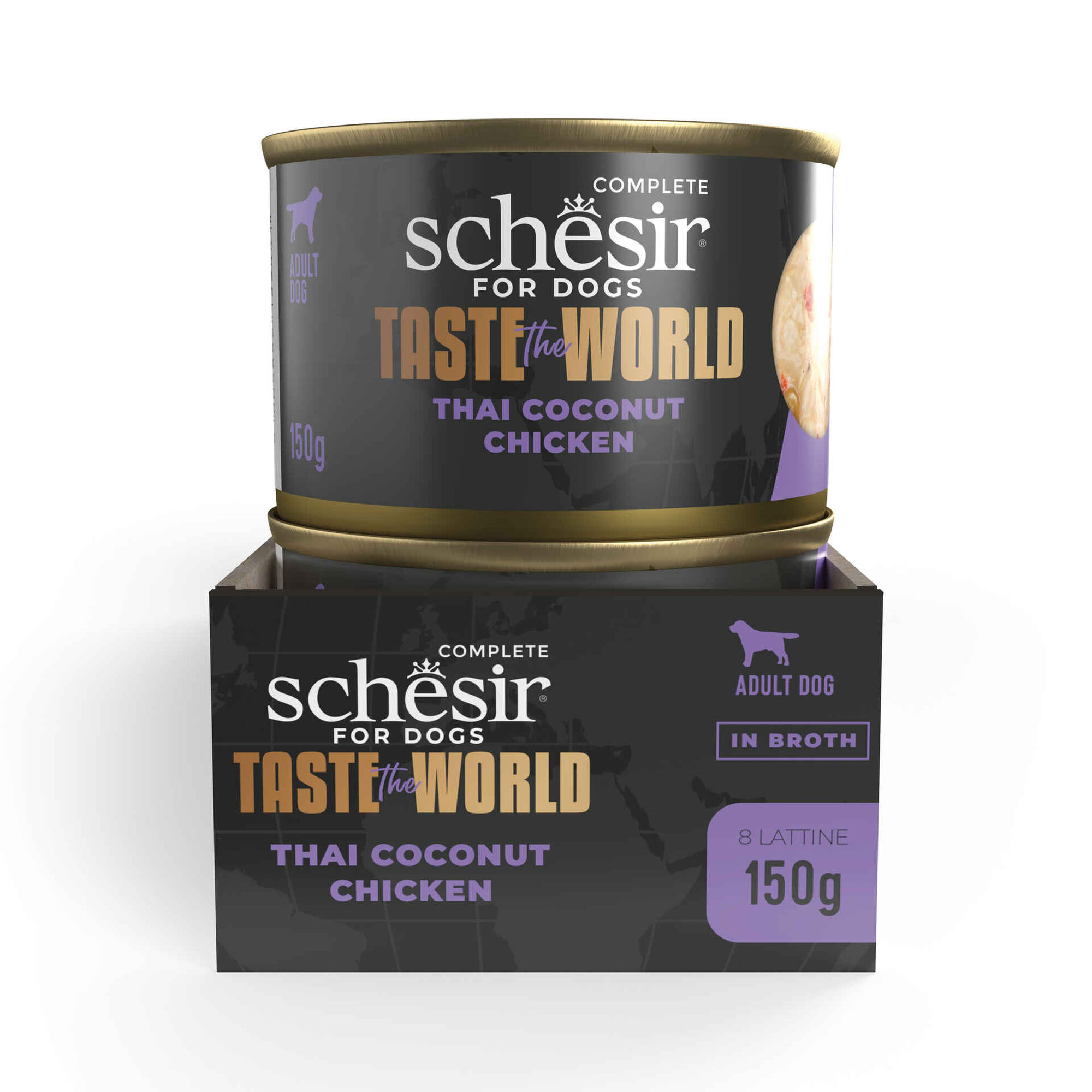 Comida H&uacute;mida para C&atilde;o TOW Thai Coconut Schesir