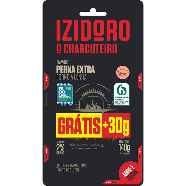 Fiambre da Perna Extra Forno a Lenha Izidoro