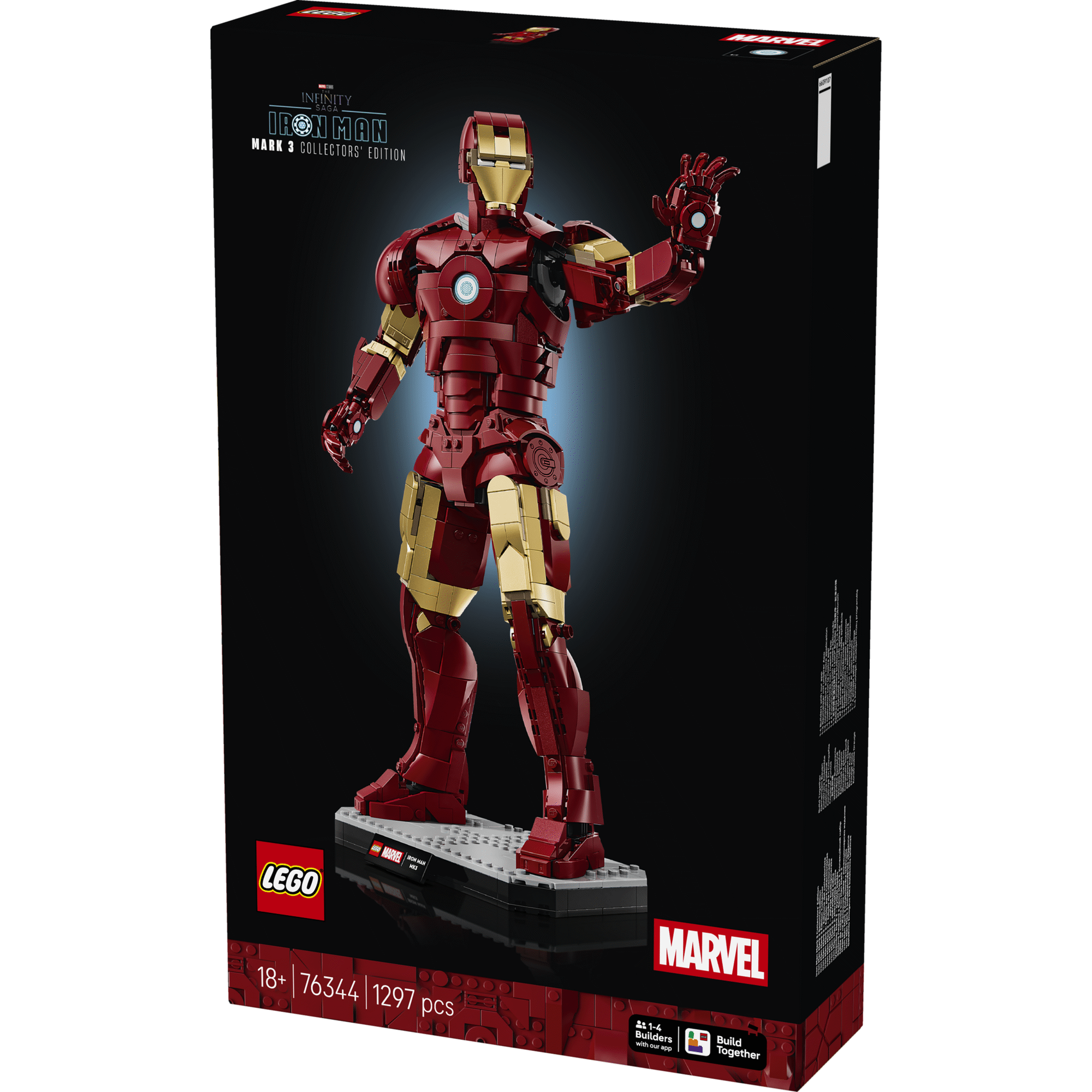 LEGO Marvel - Iron Man Mark 3 &ndash; Edi&ccedil;&atilde;o de Colecionador - 76344