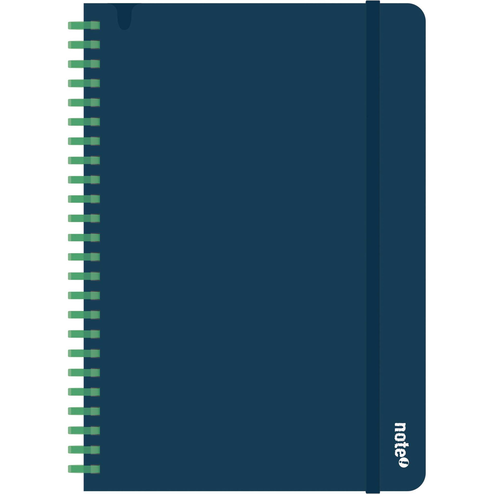 Caderno A5 Soft 80 Folhas Quadriculado (v&aacute;rias cores) Note!