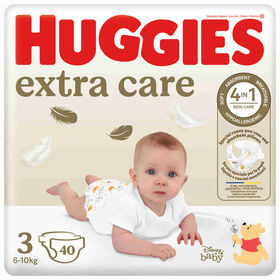 Fraldas Extra Care 6-10kg T3 Huggies