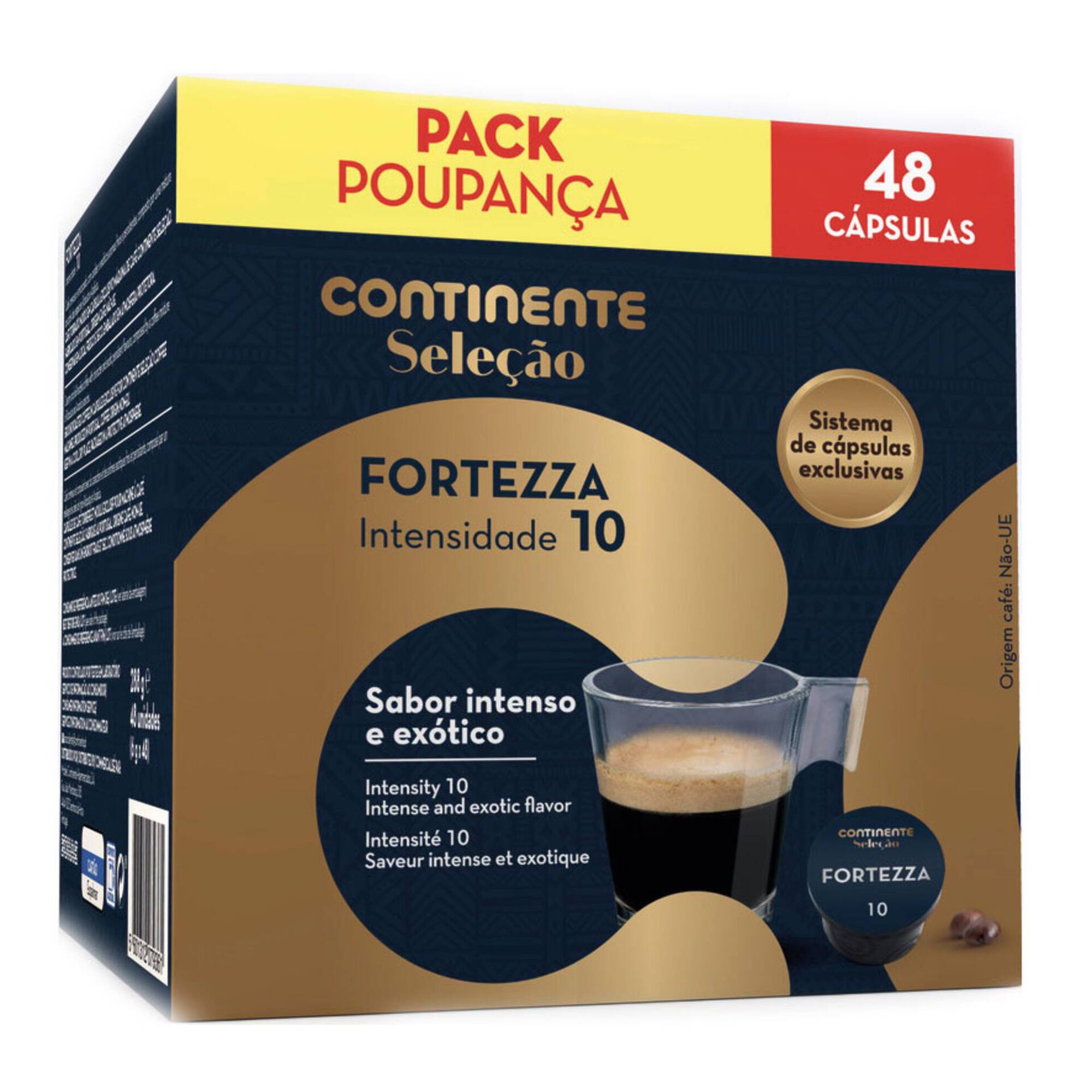 Cápsulas de Café Fortezza Int 10 Pack Poupança Cápsulas de Café Fortezza Int 10 Pack Poupança