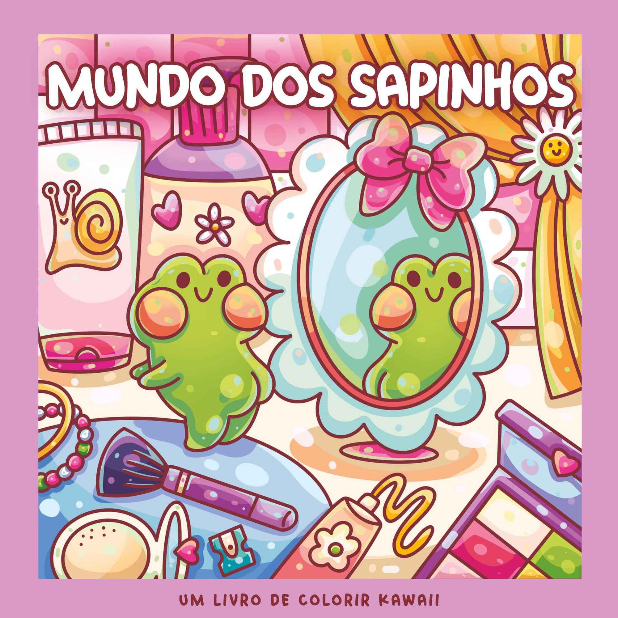 Mundo dos Sapinhos (Livro de Colorir) de Miss Kitsch