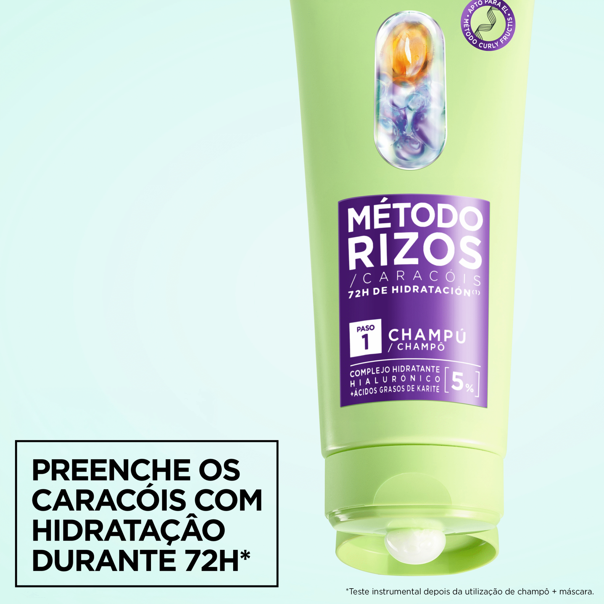 Champ&ocirc; M&eacute;todo Carac&oacute;is Garnier Fructis