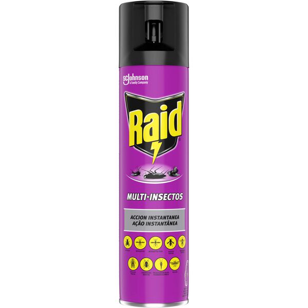 Inseticida Spray Multi-Insetos Raid