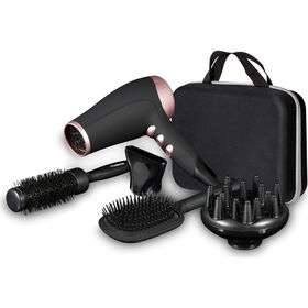 Conjunto de Secador de Cabelo e Escovas 2200W Conjunto de Secador de Cabelo e Escovas 2200W