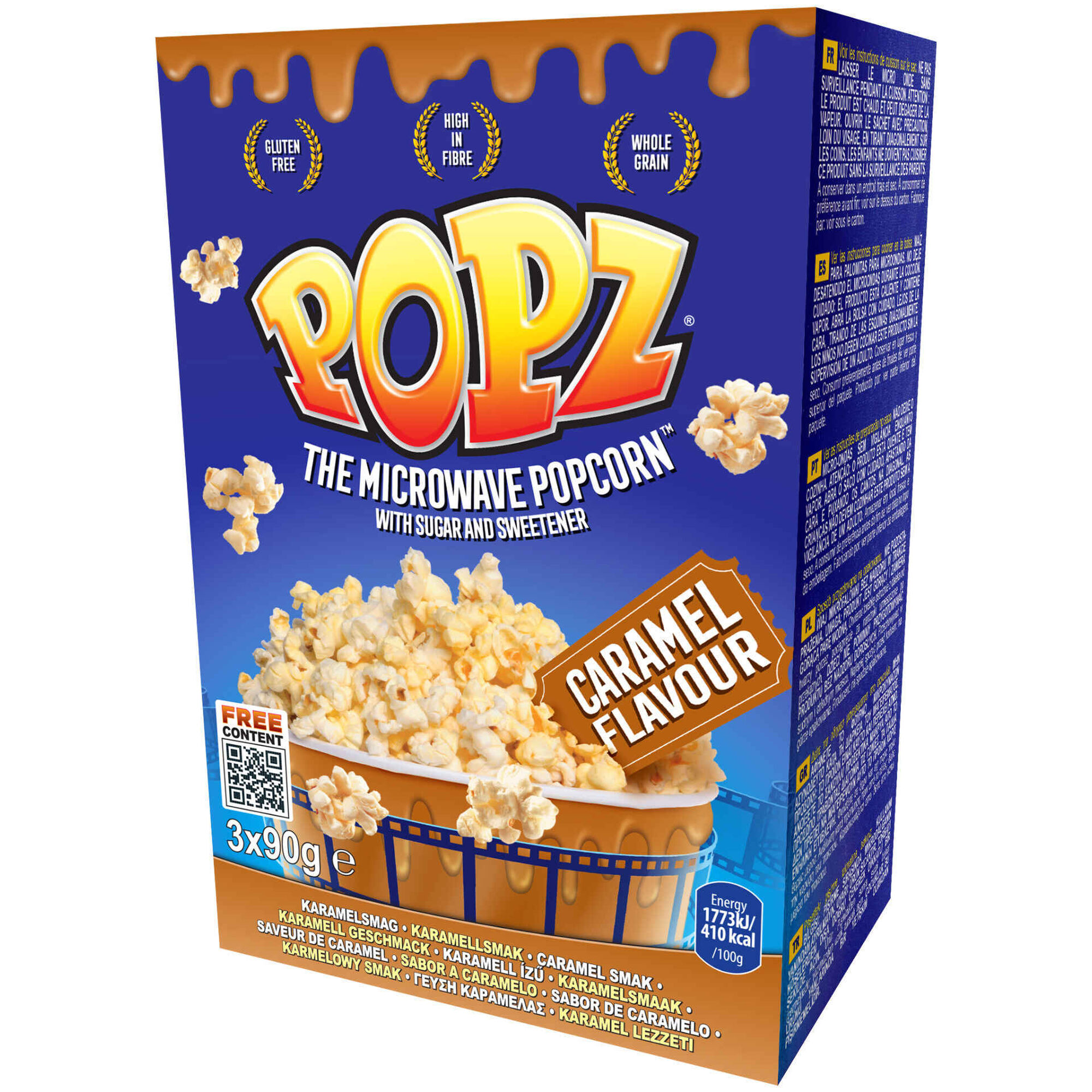 Pipocas Doces Caramelo Micro-ondas