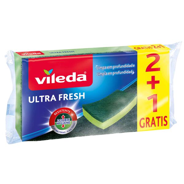 Esfregão Esponja Ultra Fresh  Vileda