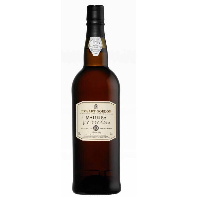 Cossart Gordon 10 Anos Verdelho Vinho da Madeira Meio Seco