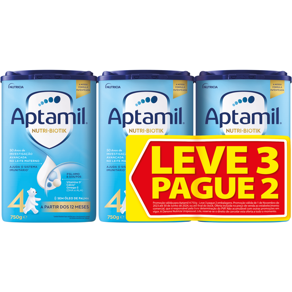 Leite em Pó Júnior 4 +12M Aptamil