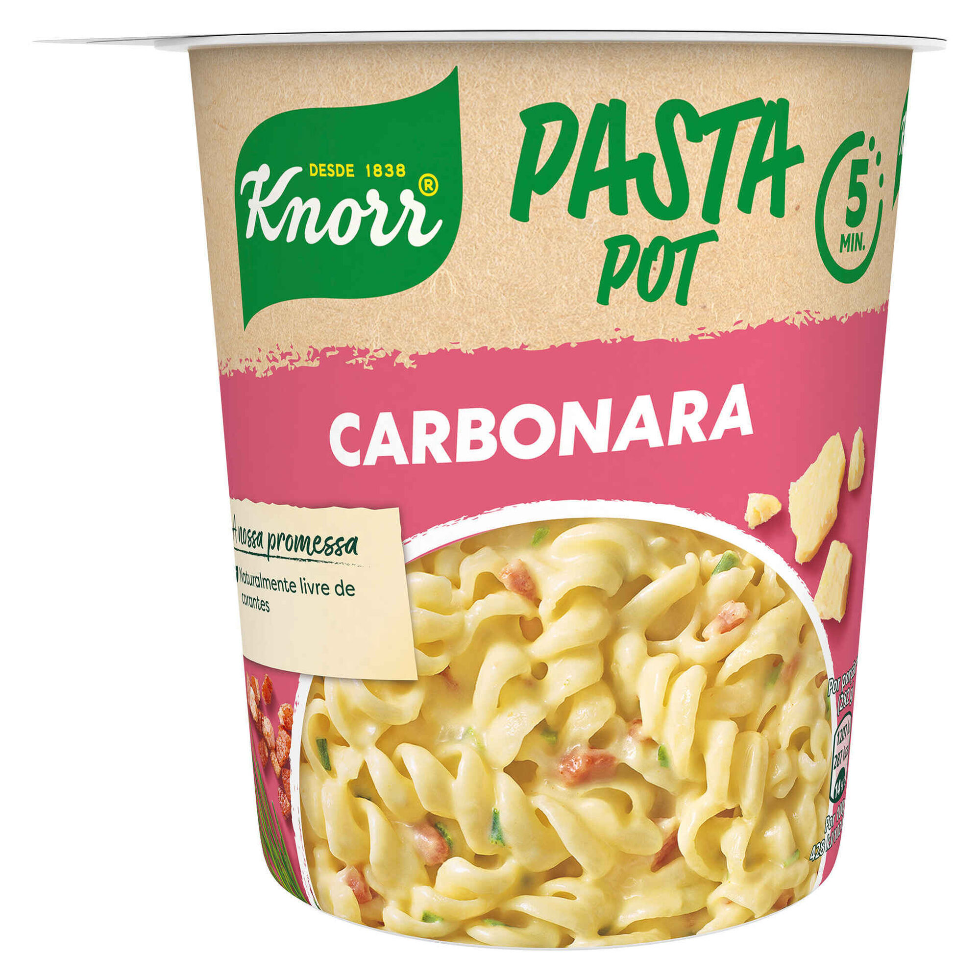 Pasta Carbonara Pot emb. 62 gr Knorr Continente Online