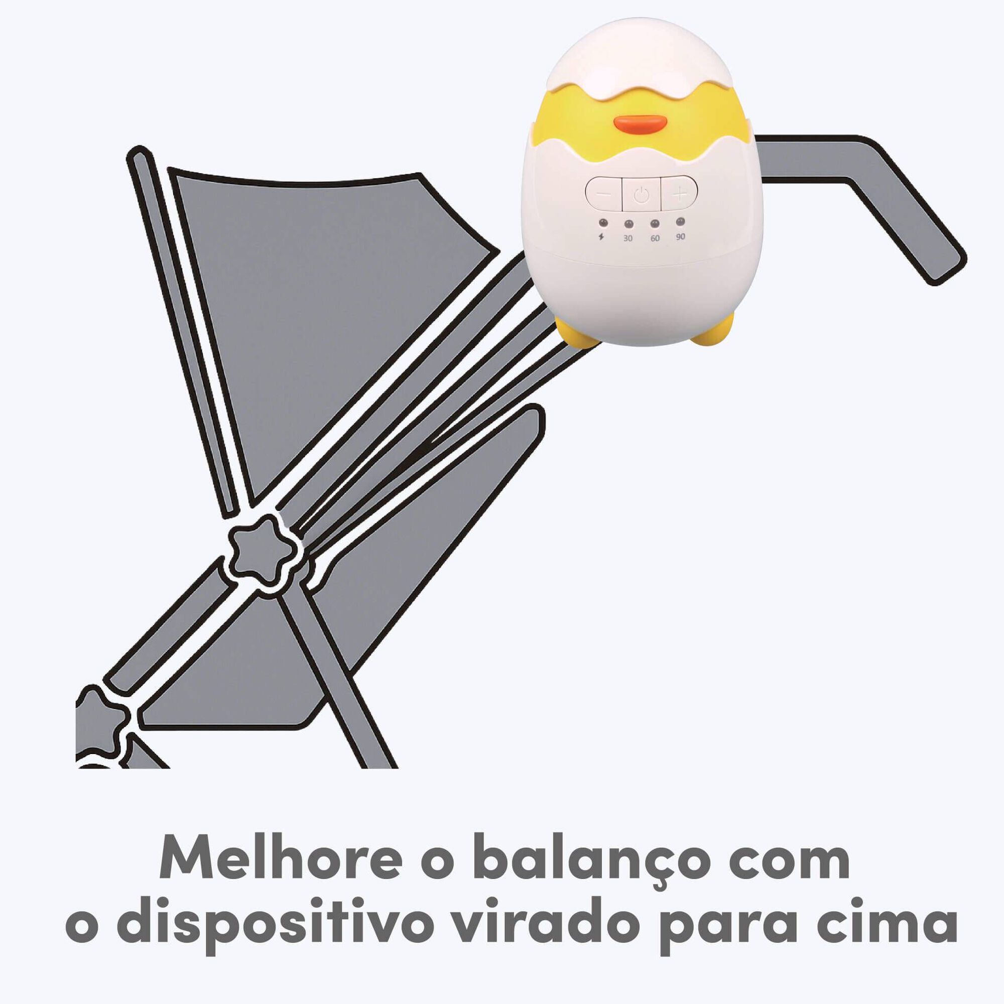 Dispositivo para embalar Beb&eacute; Bazar&atilde;o