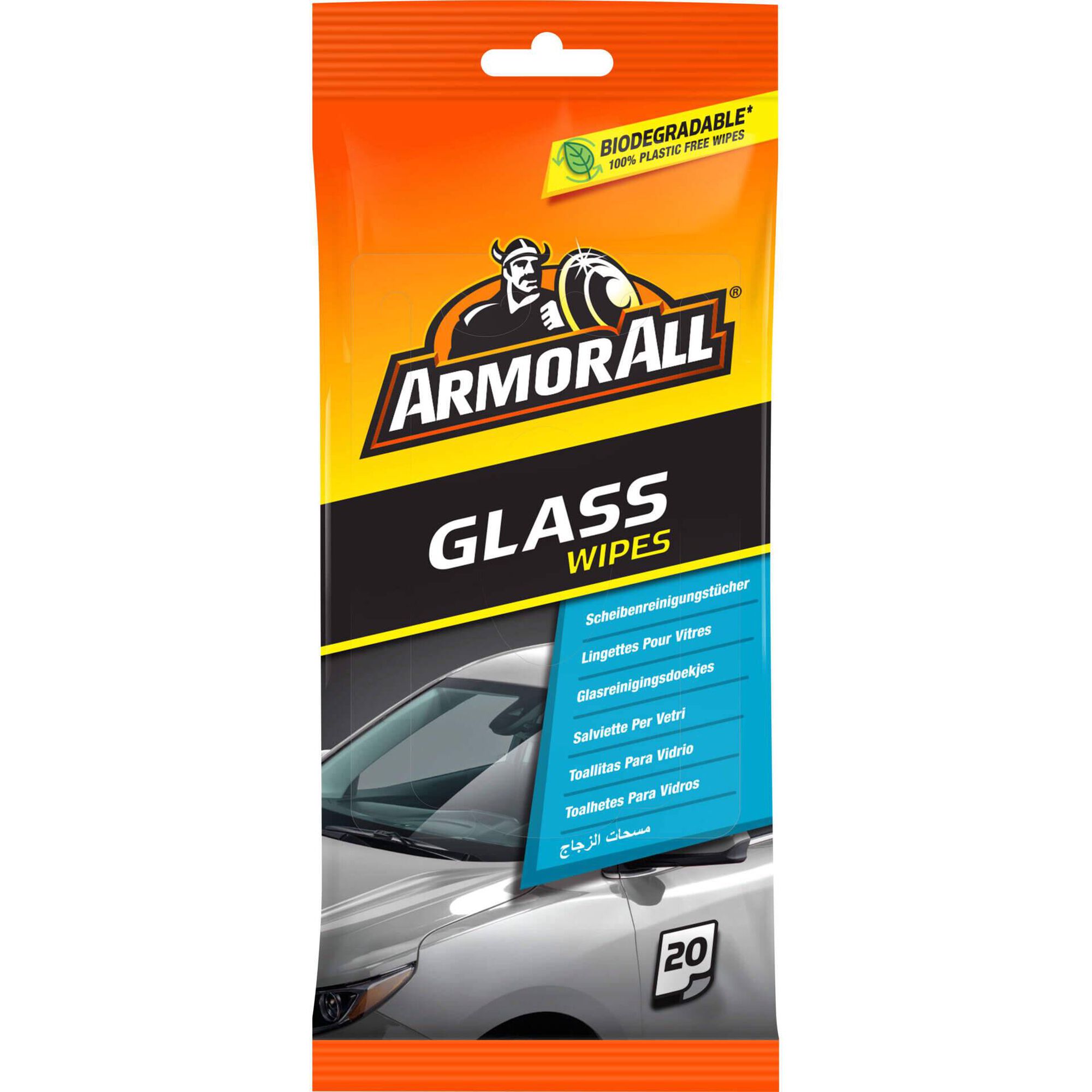 Toalhitas de Limpeza de Vidros Armor All