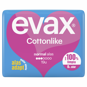 Pensos Higiénicos Cottonlike Normal com Abas Pensos Higiénicos Cottonlike Normal com Abas