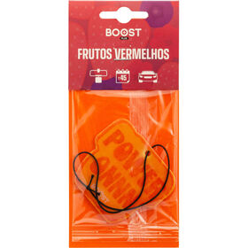 Ambientador Cart&atilde;o Power On Frutos Vermelhos Boost