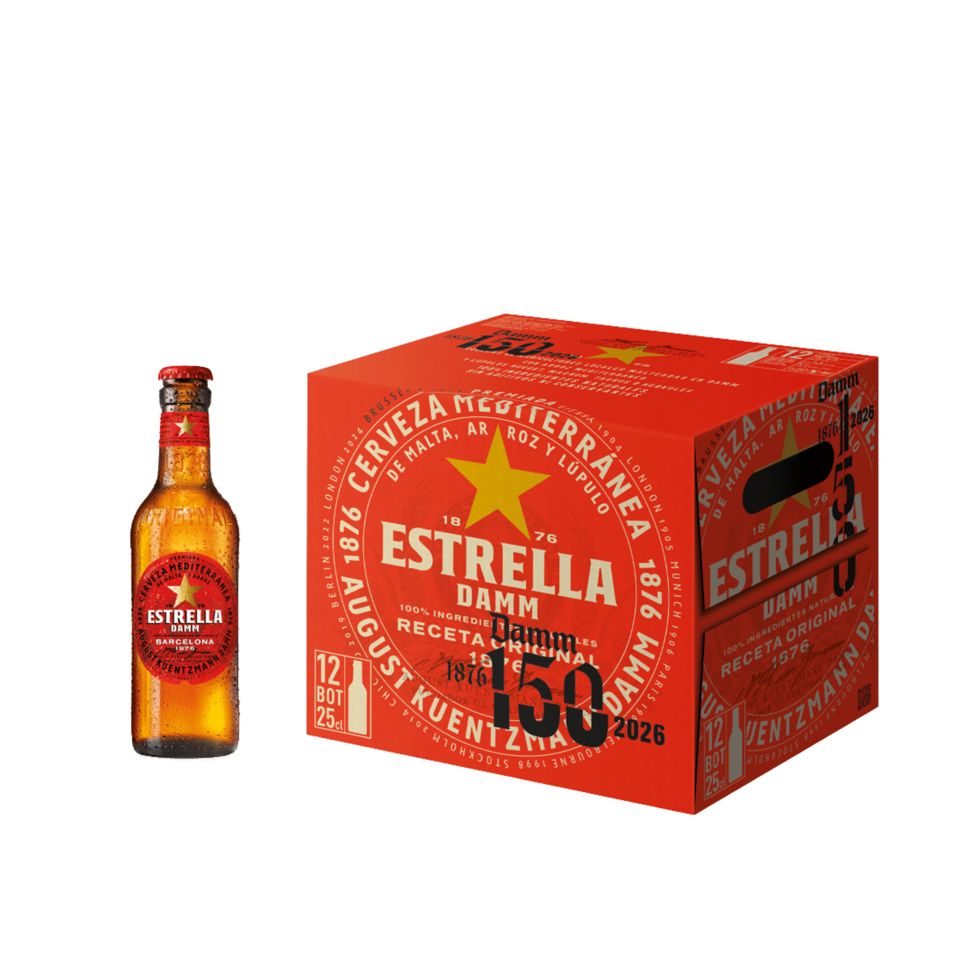Cerveja com &Aacute;lcool Estrella Damm