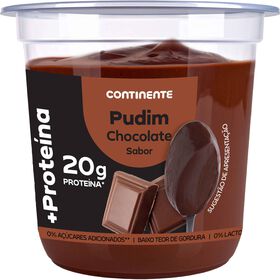 Pudim +Prote&iacute;na Chocolate Continente
