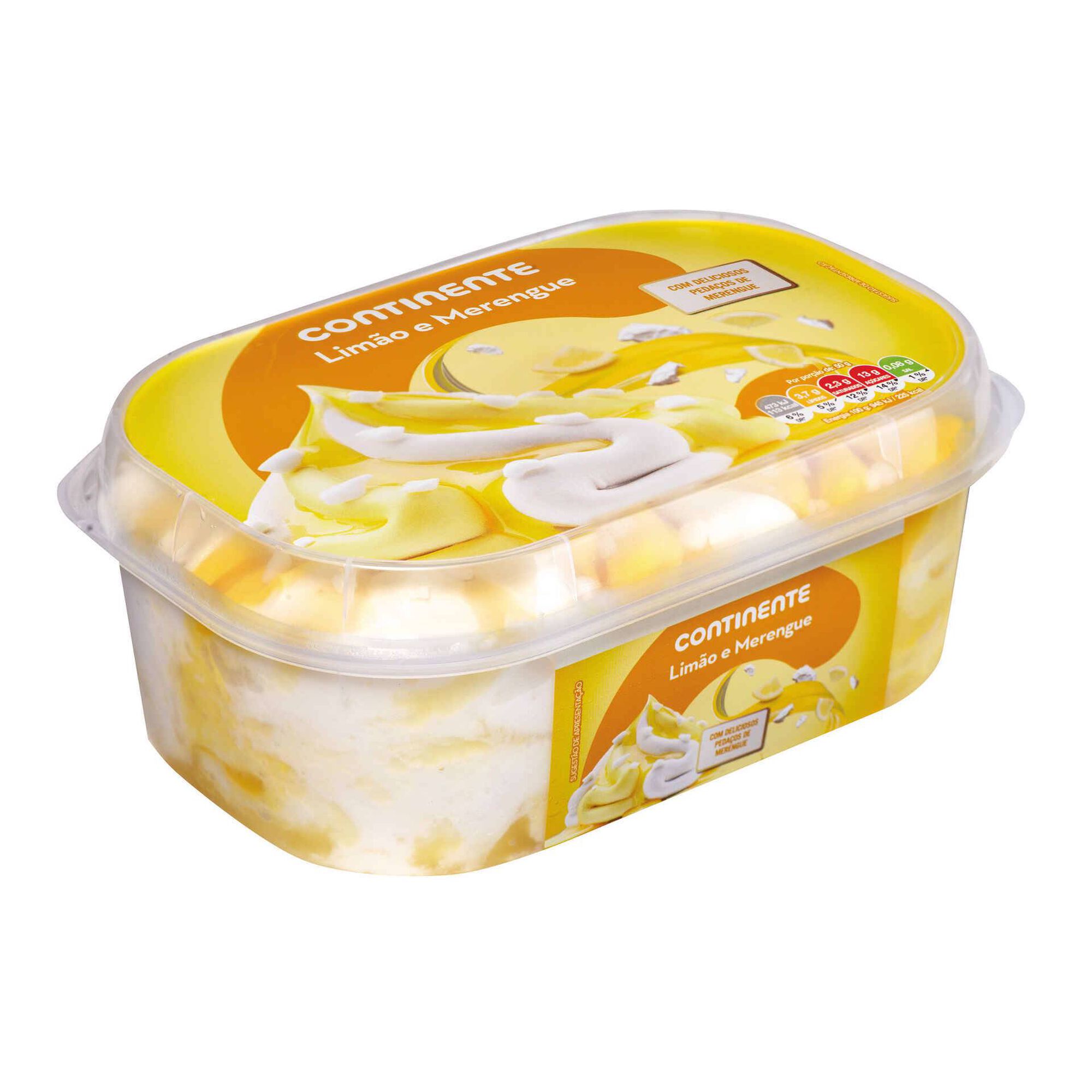 Gelado Limão e Merengue