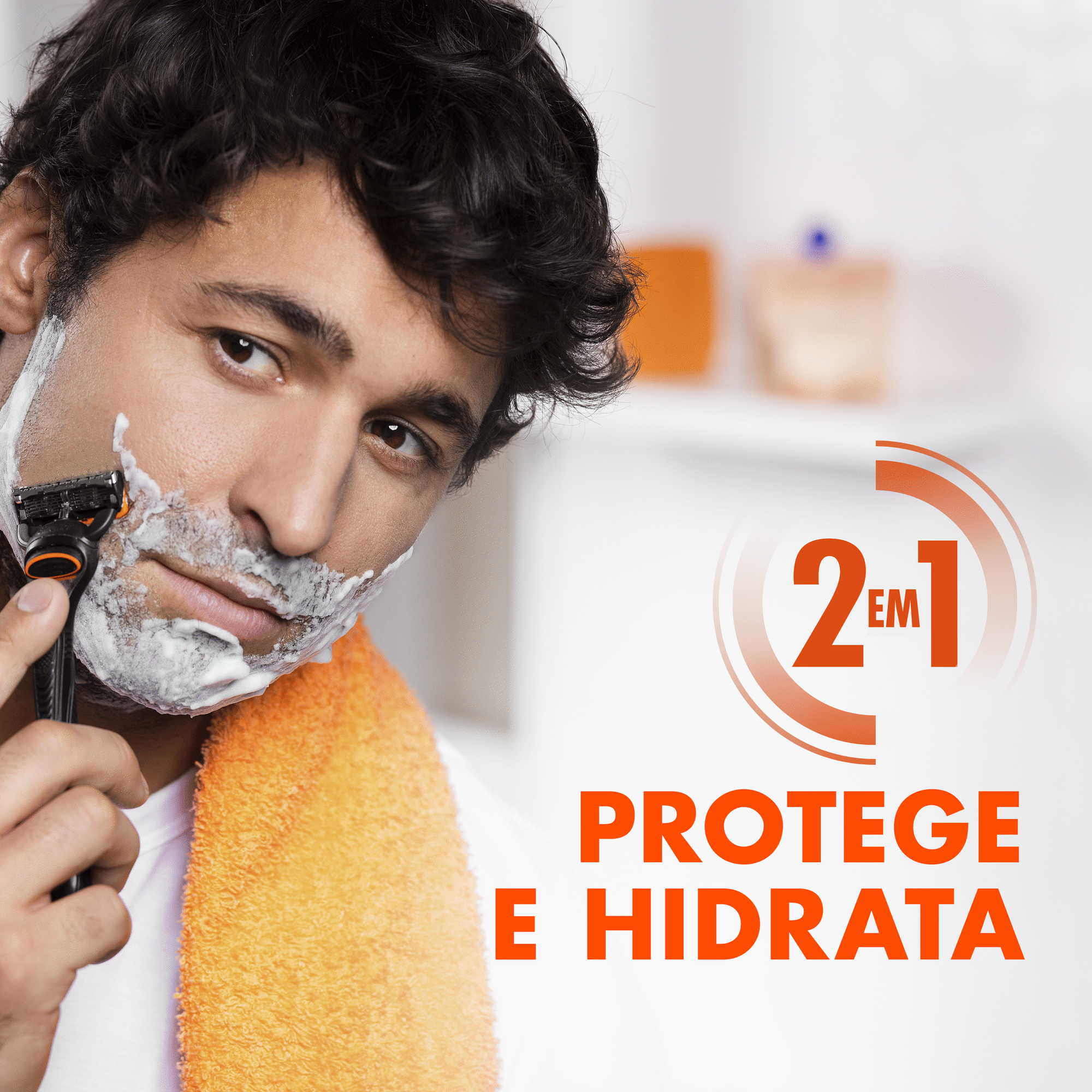 Gel de Barbear Hidratante Gillette Fusion