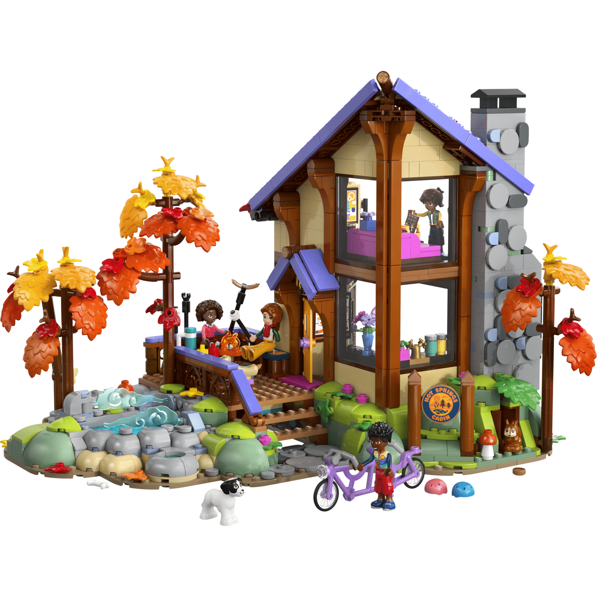 LEGO Friends - Cabana de Outono Aconchegante na Floresta - 42705