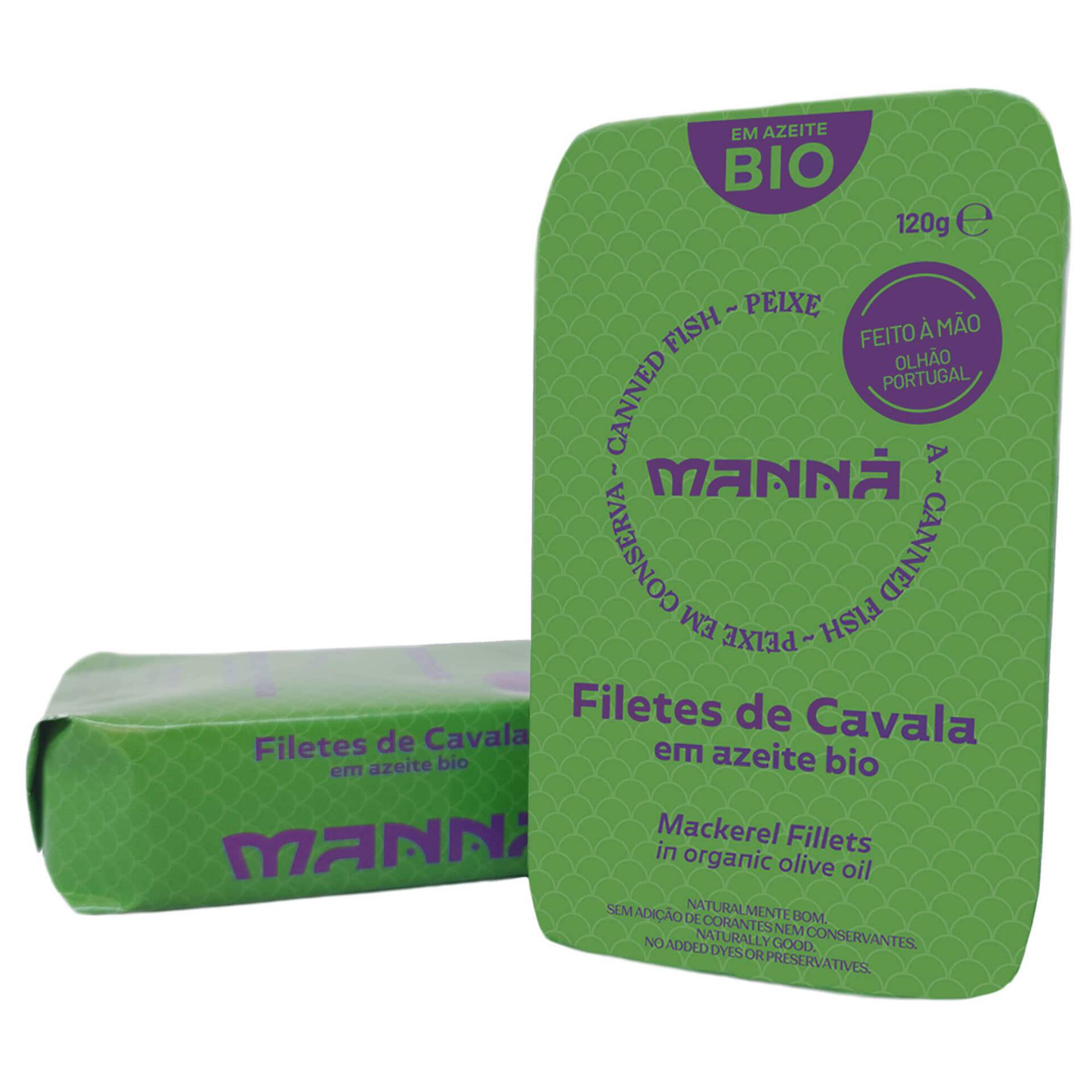 Filetes de Cavala em Azeite Biológico