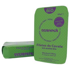 Filetes de Cavala em Azeite Biol&oacute;gico