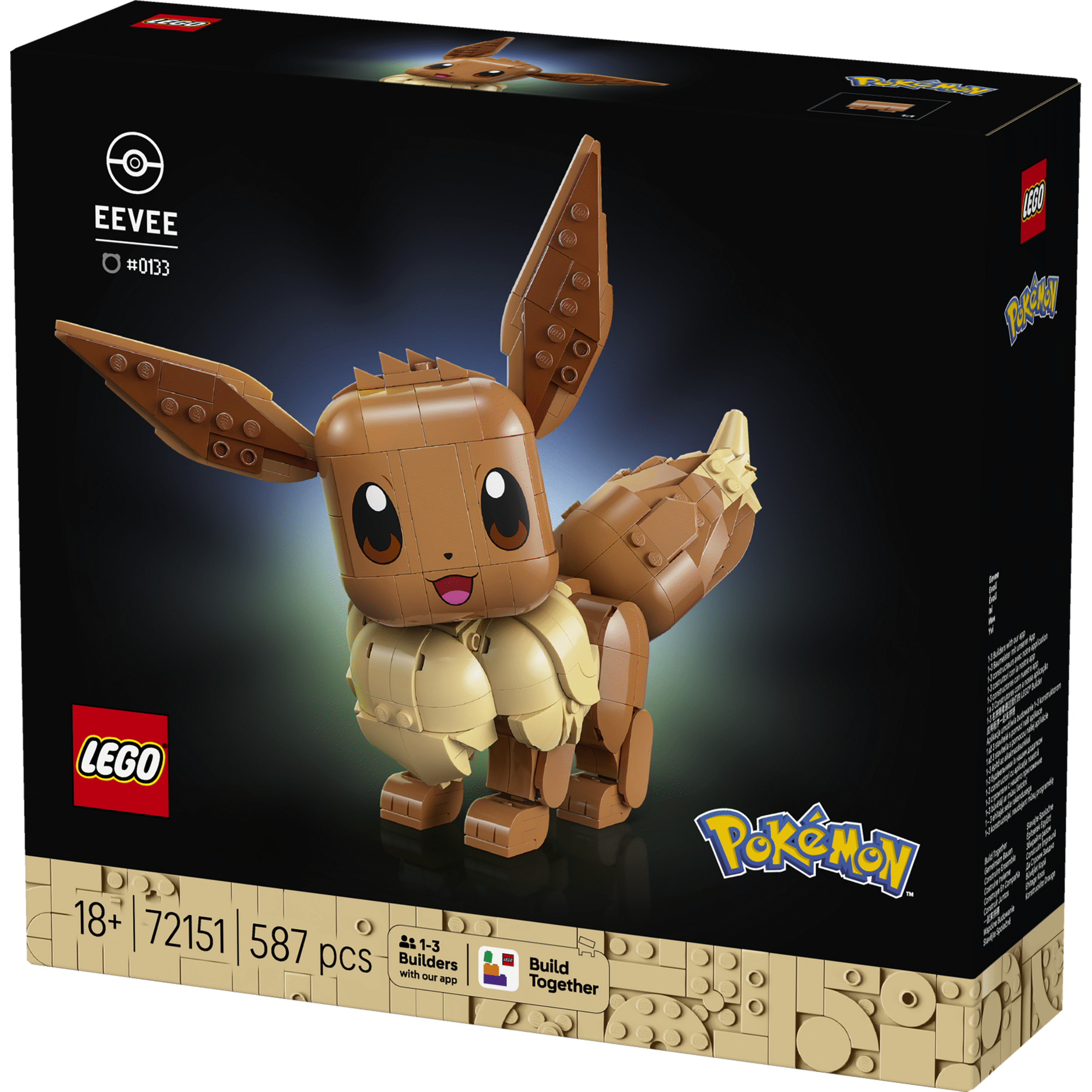 LEGO Pok&eacute;mon - Eevee - 72151