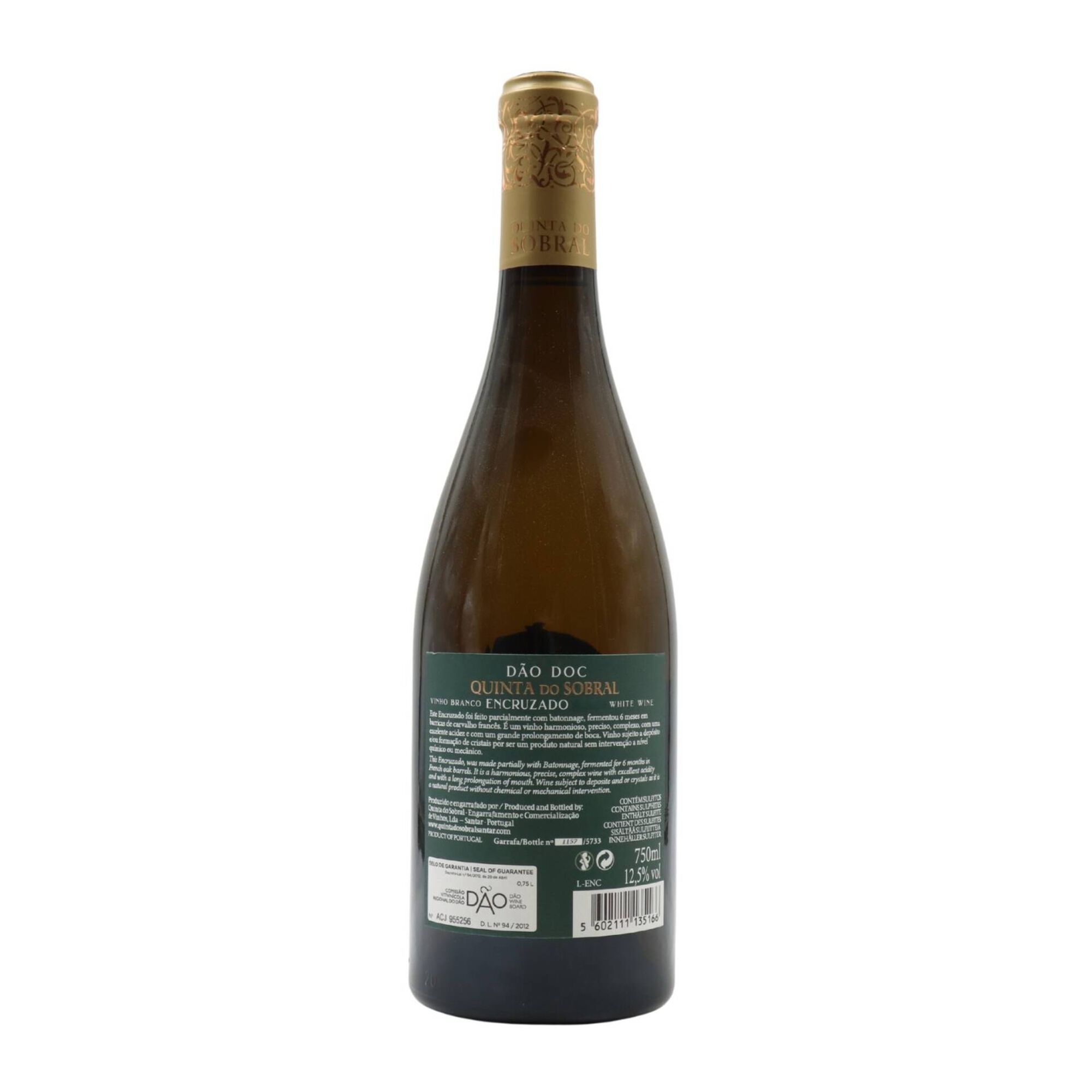 Quinta Do Sobral De Santar Encruzado D&atilde;o Vinho Branco