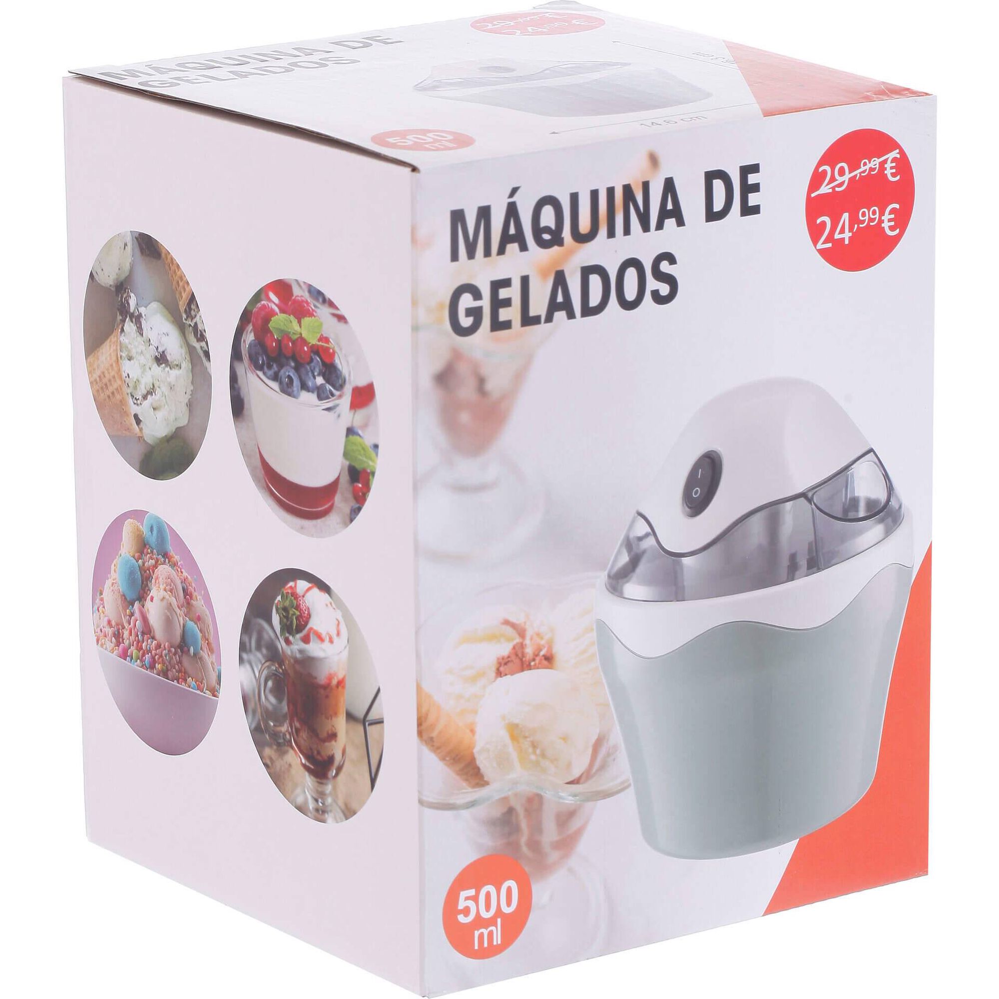 M&aacute;quina de Gelados Nature Bazar&atilde;o