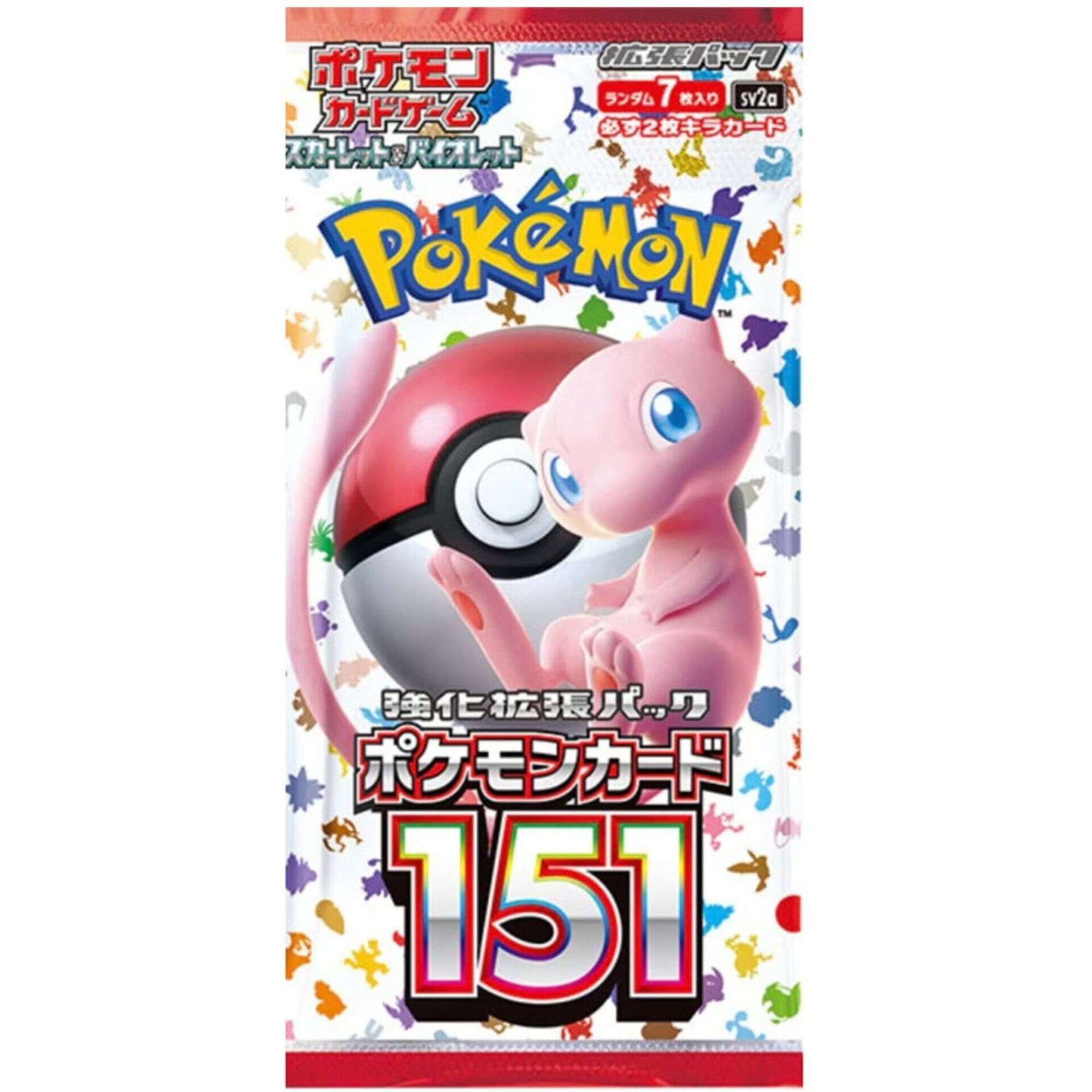 Pok&eacute;mon - Cartas TCG 151 - Vers&atilde;o Japonesa