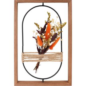 Quadro Flores Secas Brancas Kasa