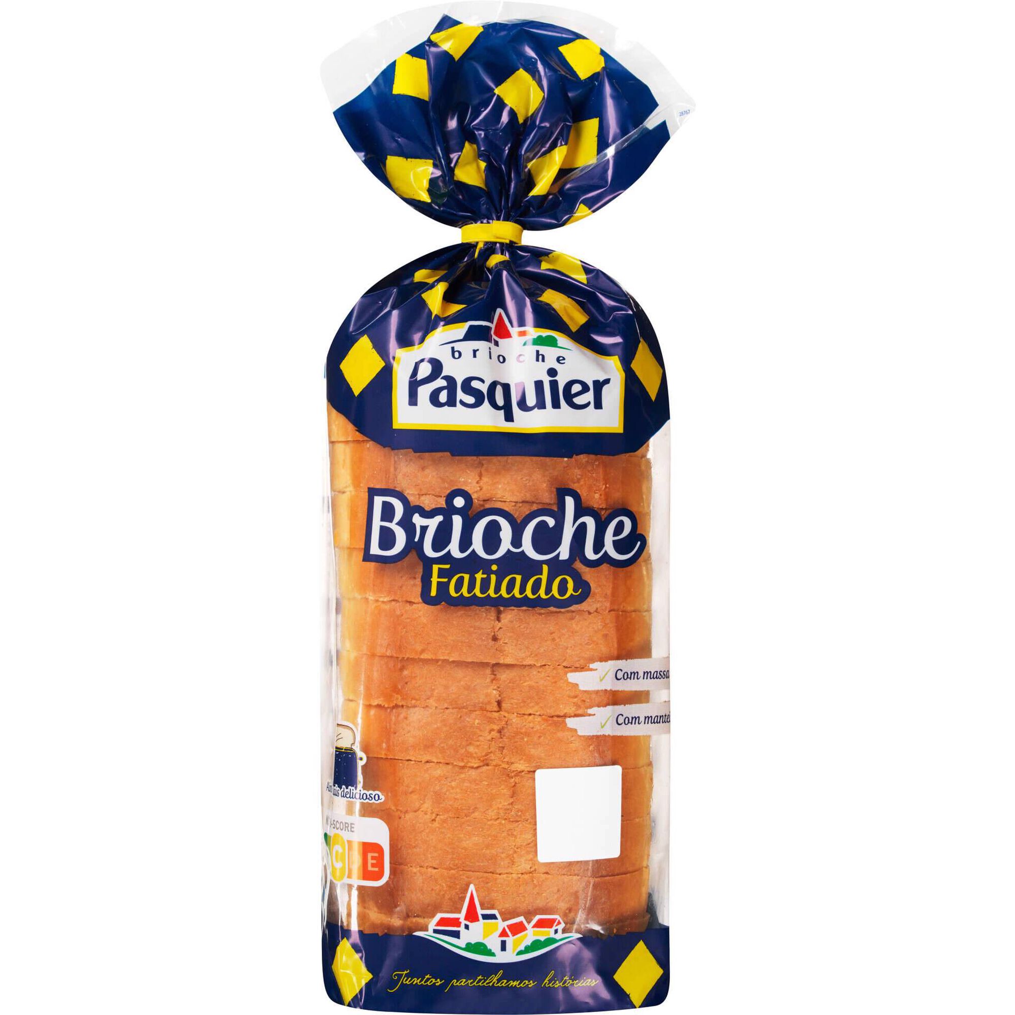 P&atilde;o Brioche Fatiado de Massa M&atilde;e Brioche Pasquier