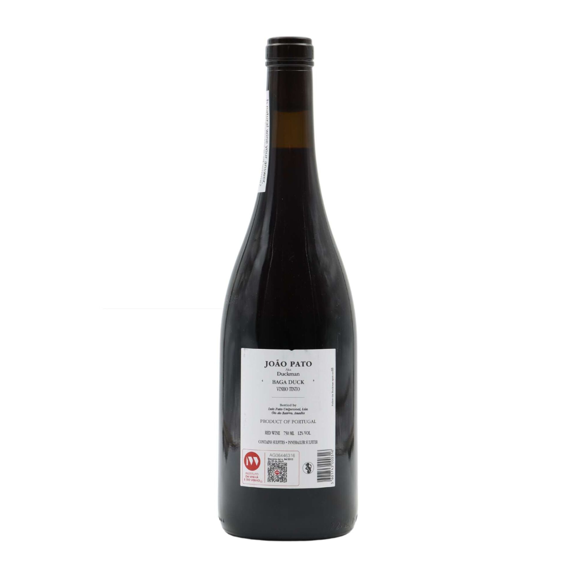 Jo&atilde;o Pato Aka Duckman Baga Duck Vinho Tinto Portugal