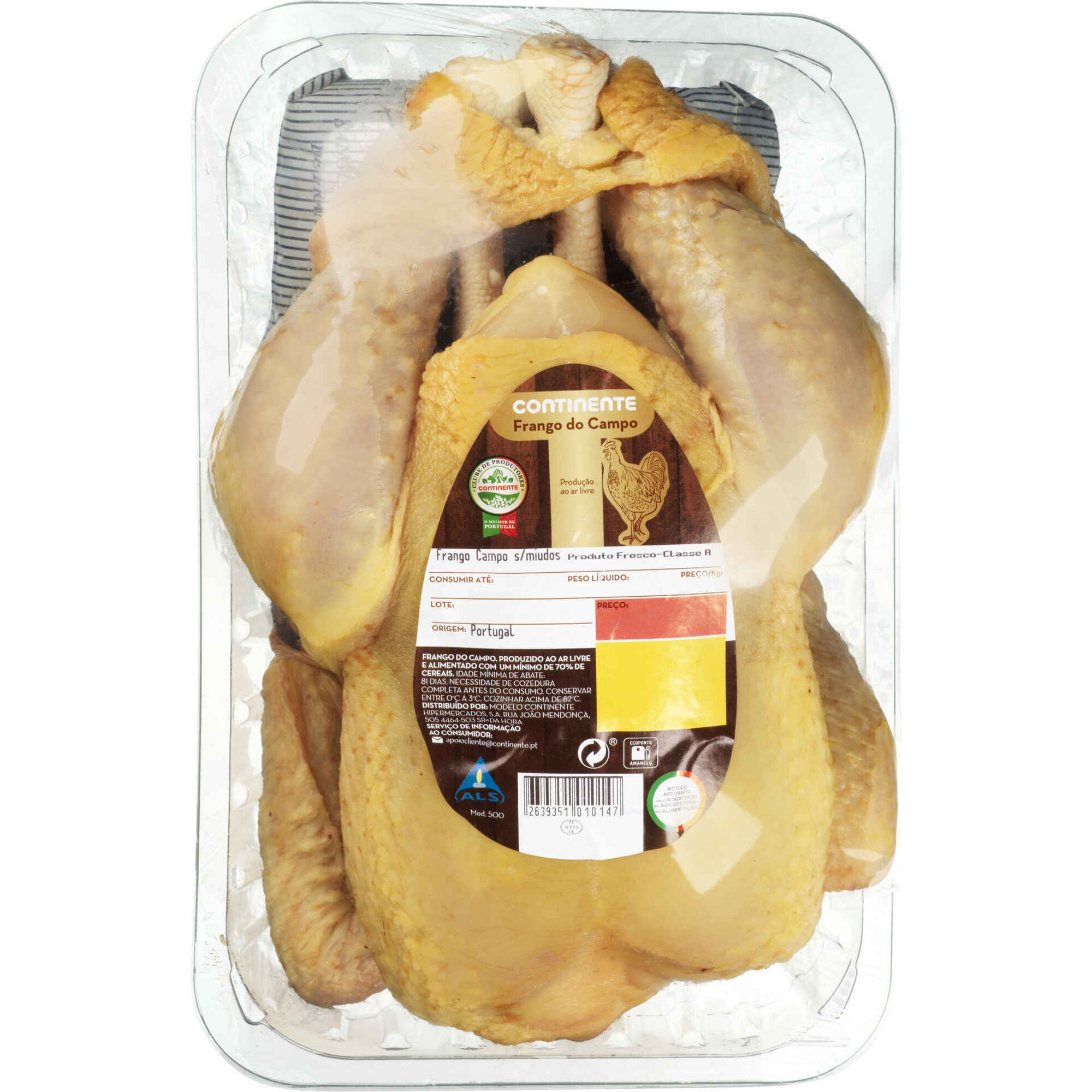 Frango do Campo Inteiro Com Miúdos