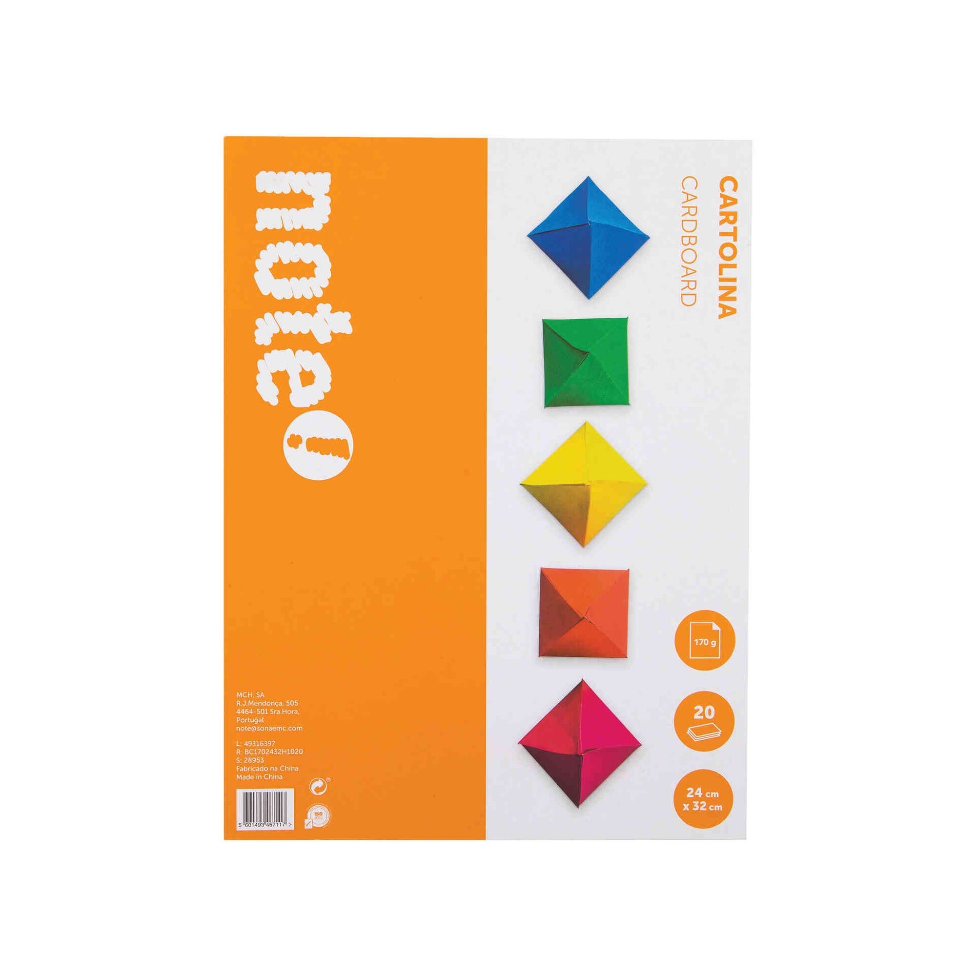 Bloco de Cartolinas A4