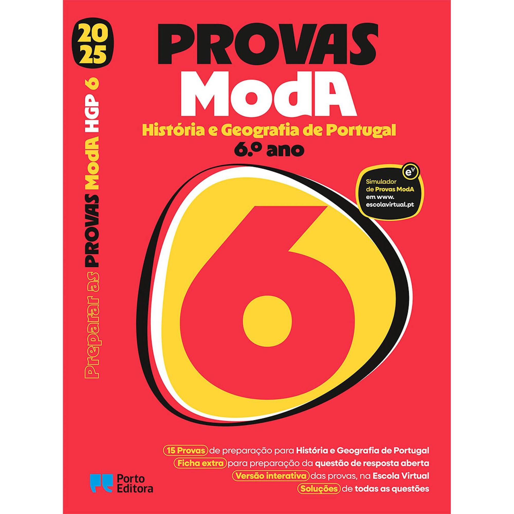 Preparar as Provas ModA 2025 - História e Geografia de Portugal - 6.º Ano