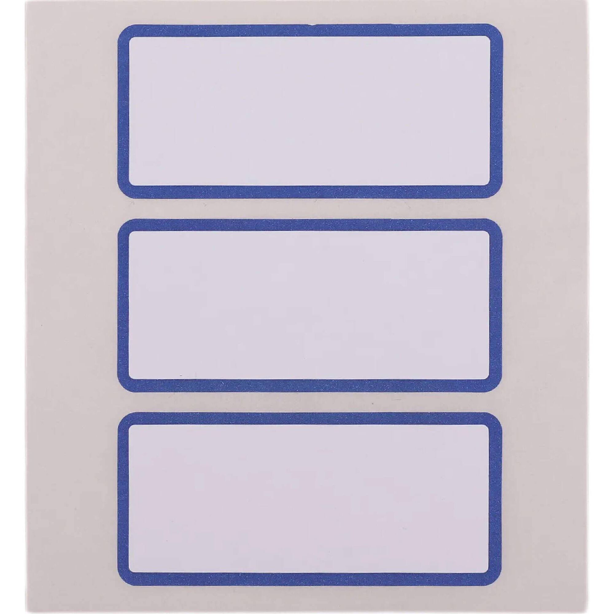 Etiquetas Adesivas Azul 34x75mm