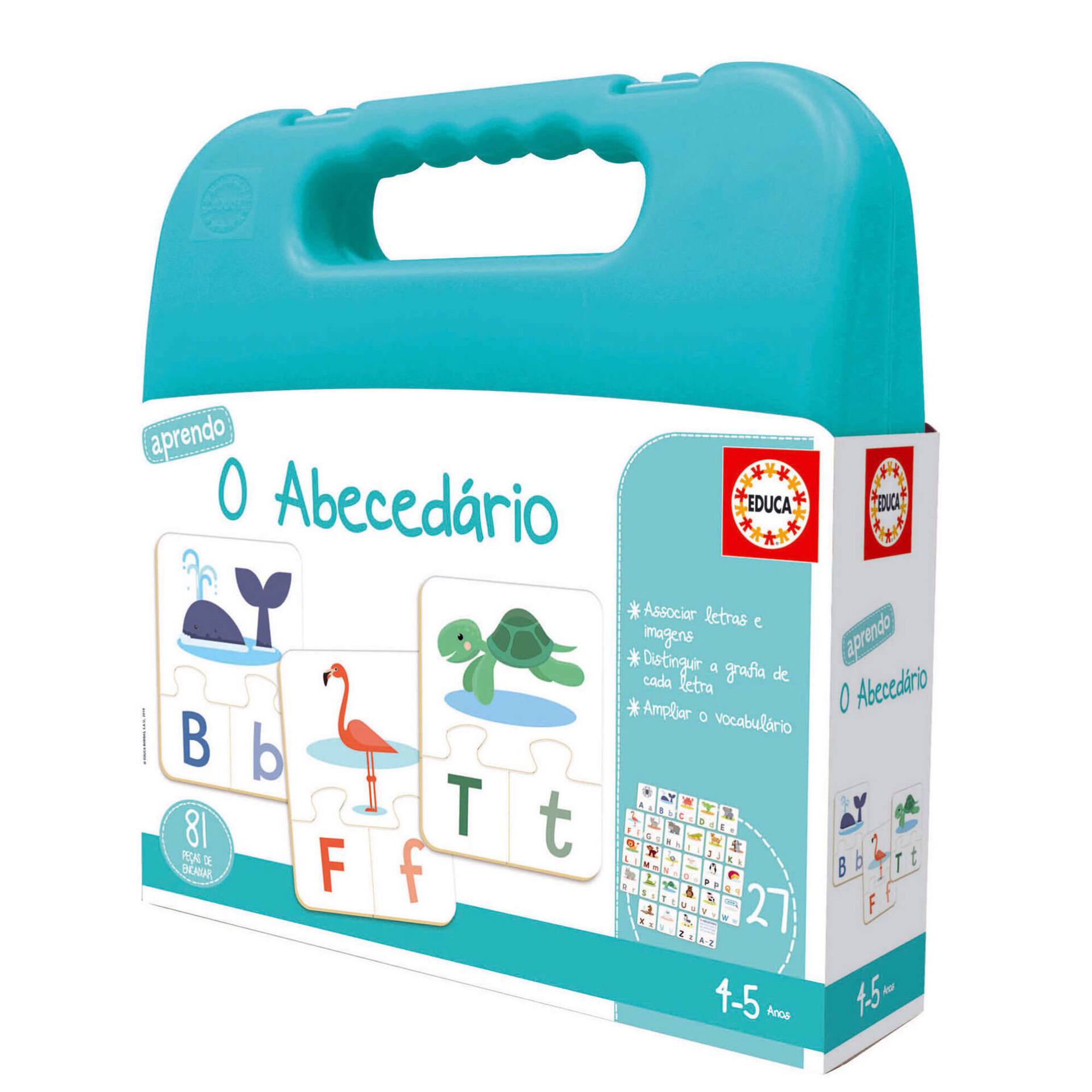 Mala Aprendo o Abecedário