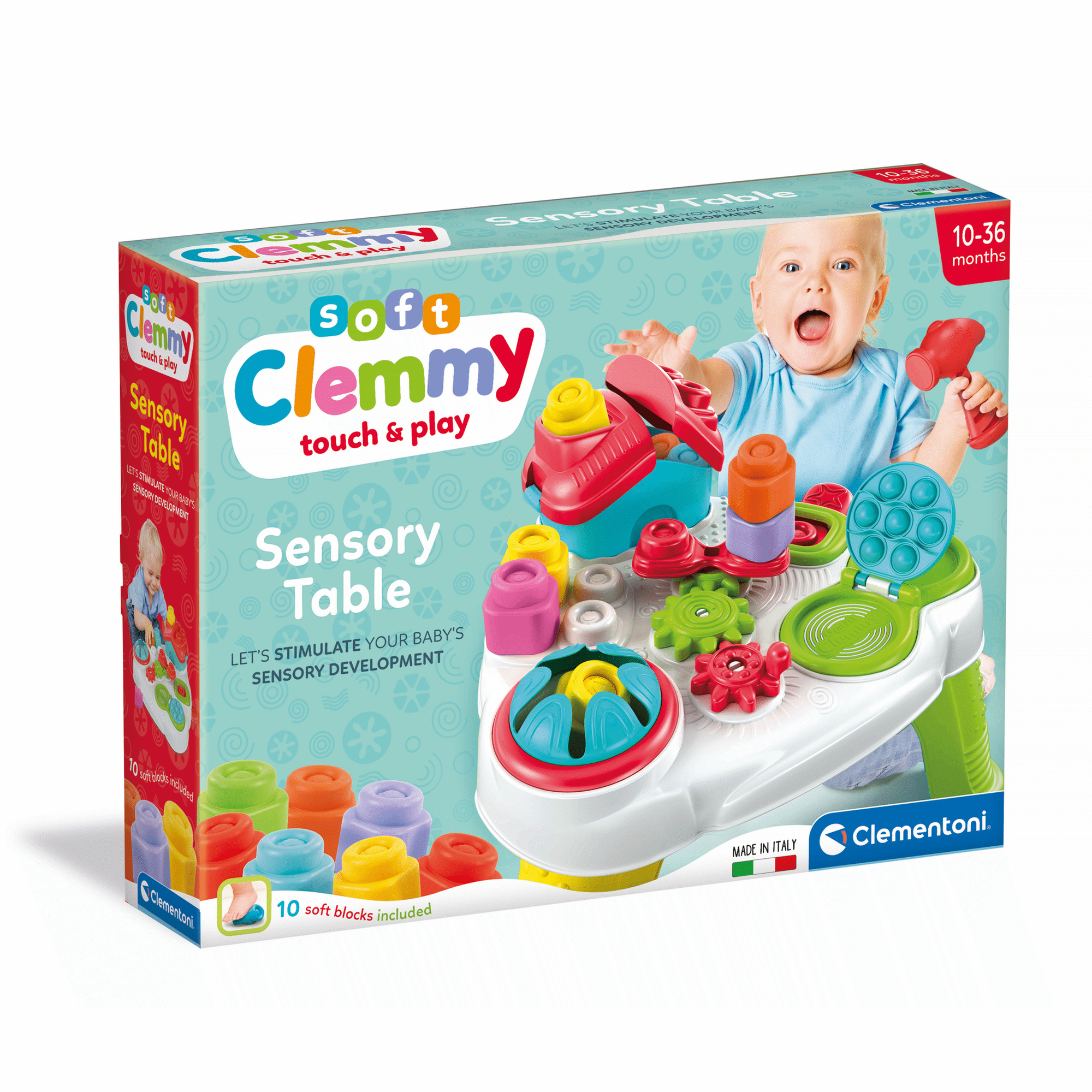 Clementoni - Mesa Sensorial Soft Clemmy
