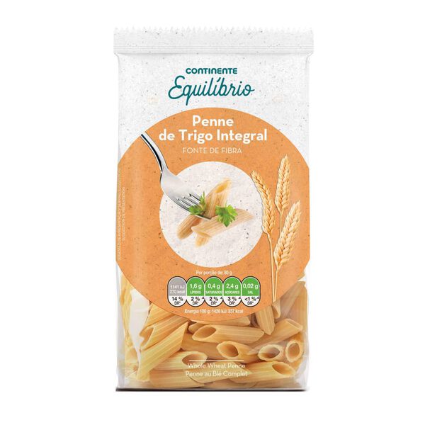 Massa Penne Integral Continente Equilíbrio