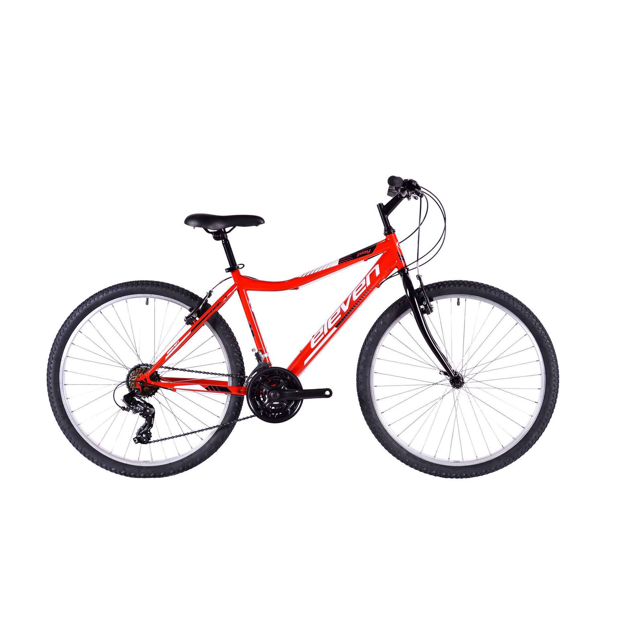 Bicicleta Adulto Roda 26'' 21V Play Vermelha