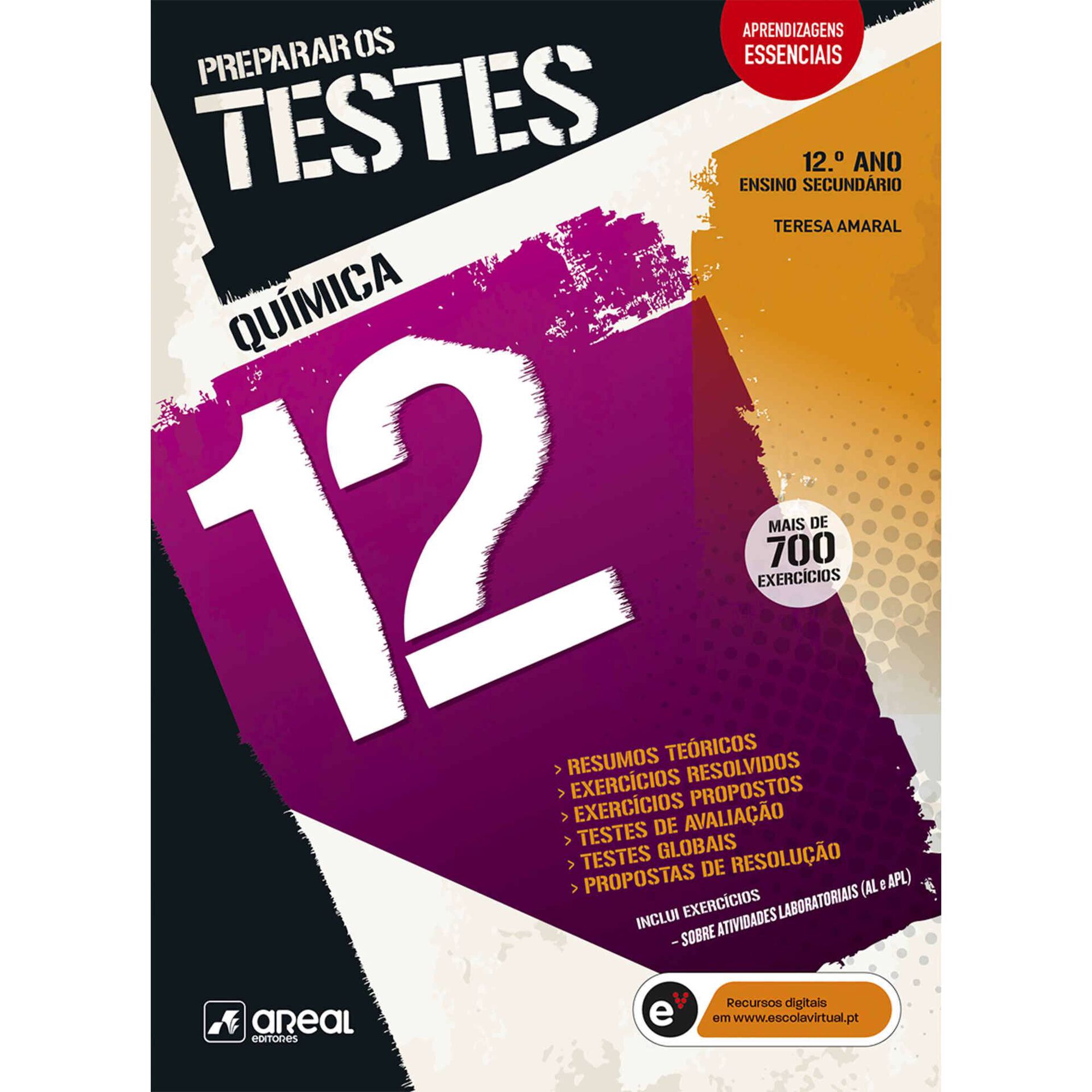 Preparar os Testes - Qu&iacute;mica - 12&ordm; Ano