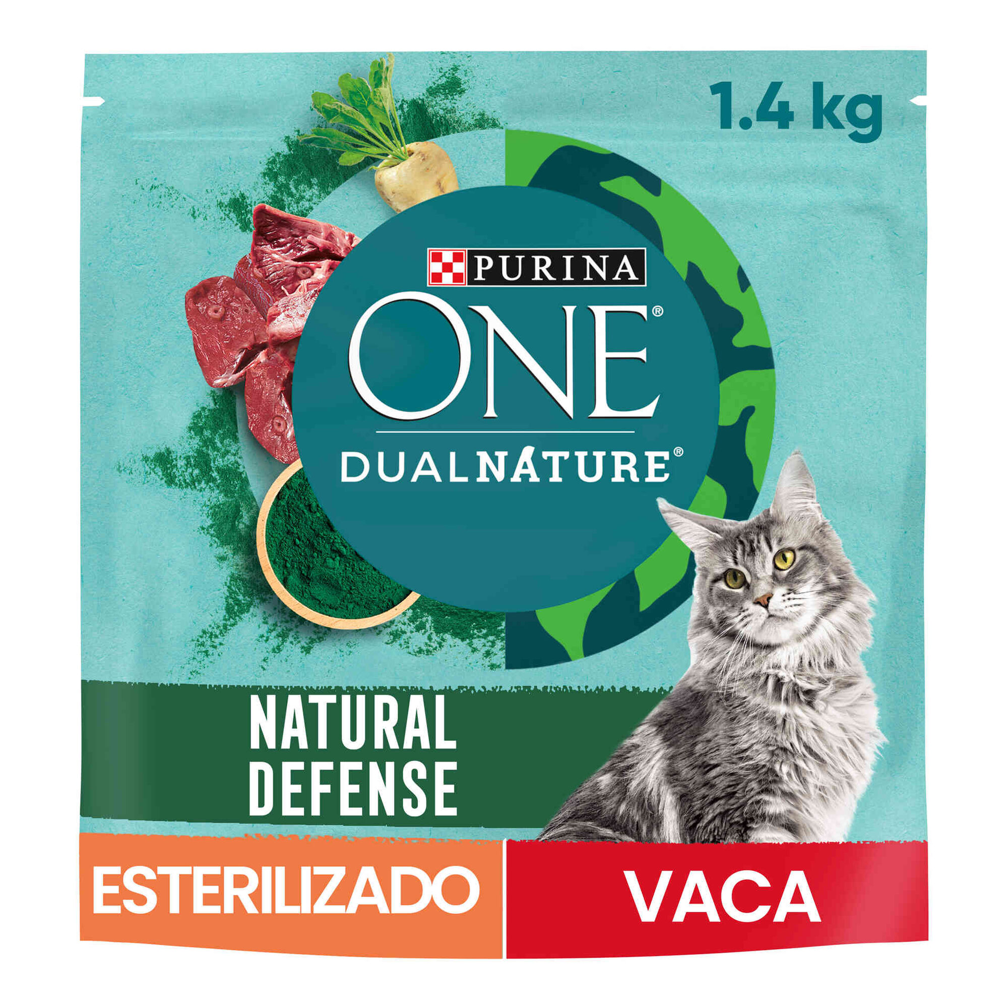 Ração para Gato Adulto Esterilizado Vaca