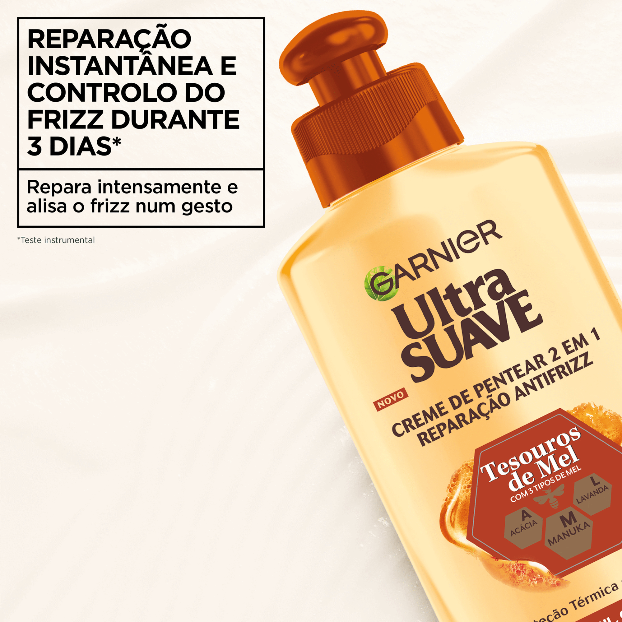 Creme de Pentear Tesouros de Mel Garnier Ultra Suave