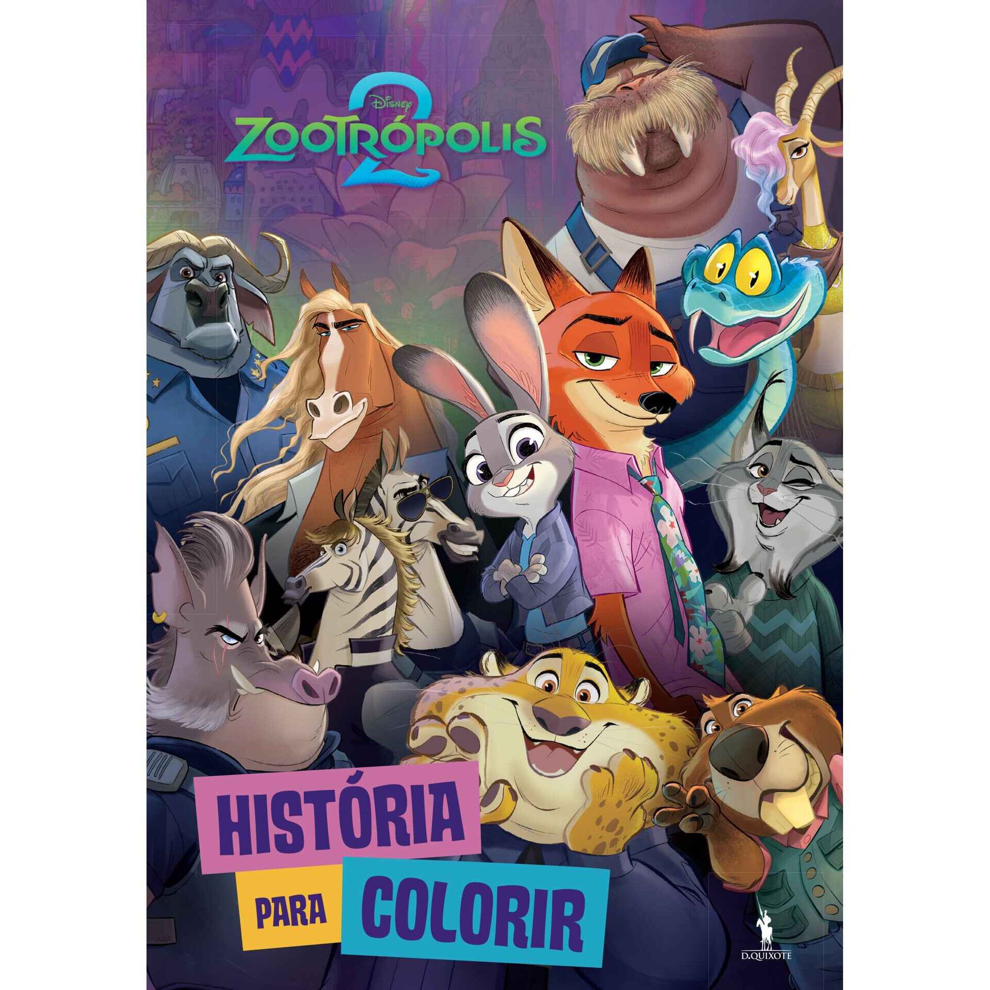 Zootr&oacute;polis 2 - Hist&oacute;ria para Colorir