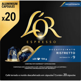 C&aacute;psulas de Caf&eacute; Decafeinado L'Or