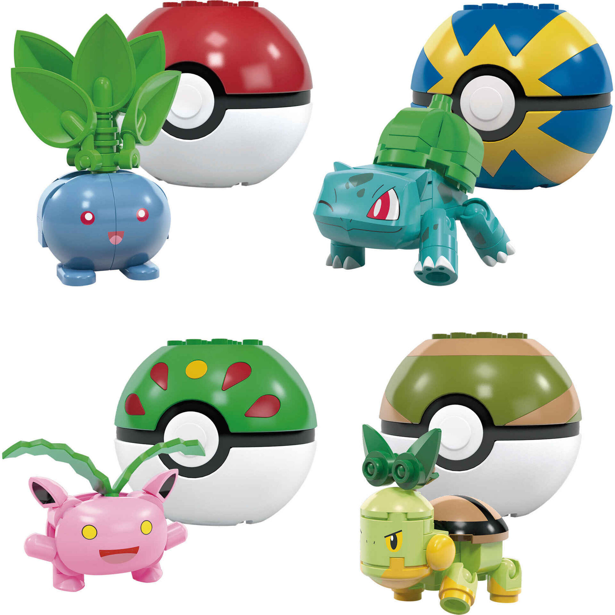 Mega Pokémon - Equipa de Relva (vários modelos)