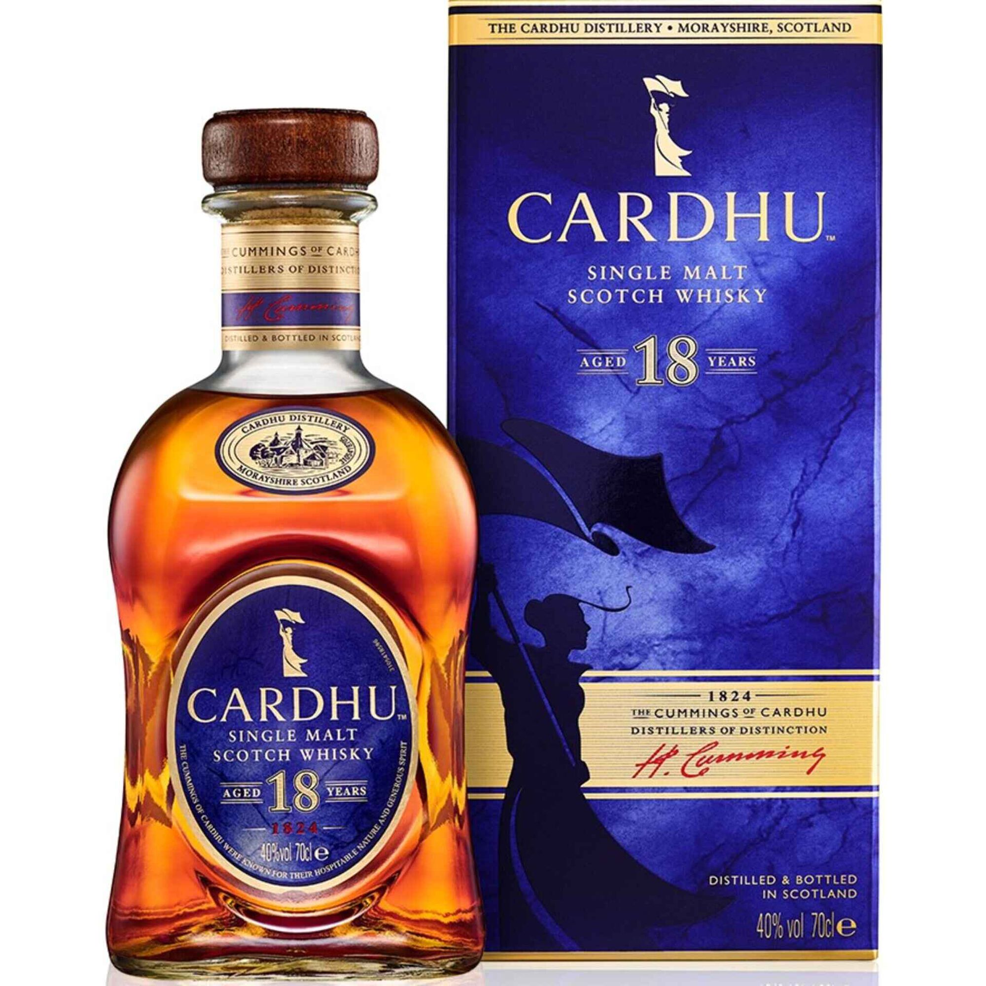 Whisky Cardhu 18 Anos Single Malt