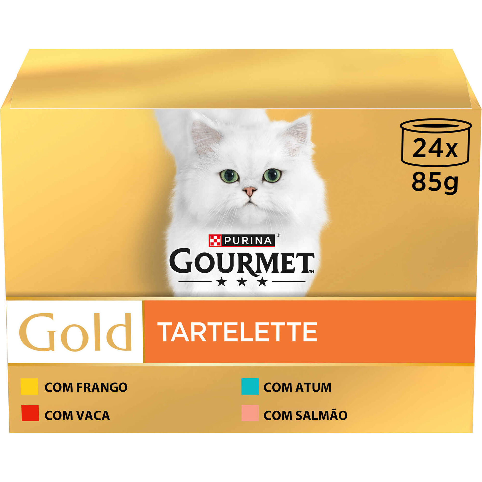 Comida Húmida para Gato Adulto Tartelette Seleção Sabores
